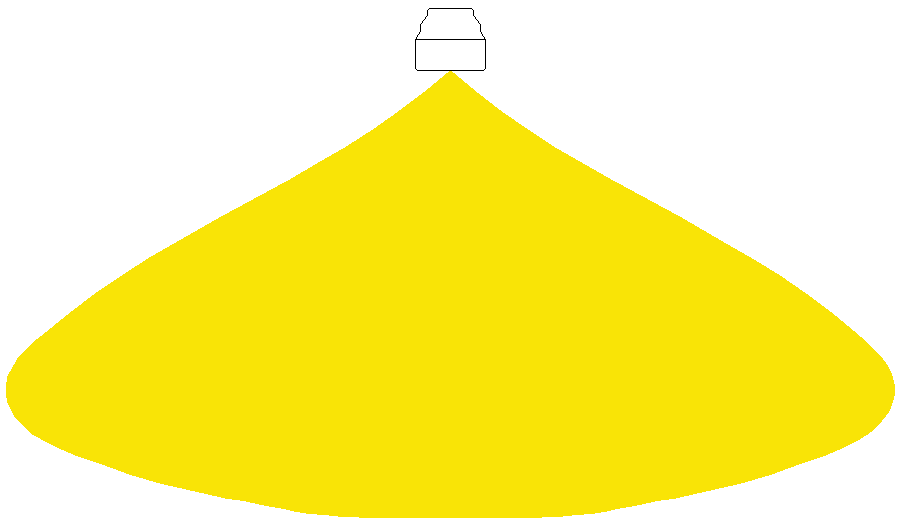 120 Degree beam angle